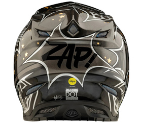 Casque cross Troy Lee Designs SE5 Carbon Cosmic Explosion 2025 Derrière