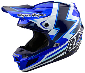 Casque cross Troy Lee Designs SE5 Composite Ever Bleu 2025