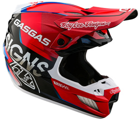 Casque cross Troy Lee Designs SE5 Composite GasGas Fumes 2025 Côté