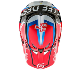 Casque cross Troy Lee Designs SE5 Composite GasGas Fumes 2025 Dessus