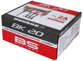 Chargeur de batterie BS Battery BK20 6V:12V 3x2A