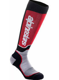 Chaussettes cross Alpinestars MX Plus Rouge 2025