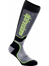 Chaussettes cross Enfant Alpinestars MX Plus Jaune Fluo 2025