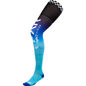 Chaussettes cross FXR Riding Black-Blue 2025