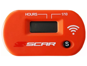 Compteur d'heure sans fil Scar Orange