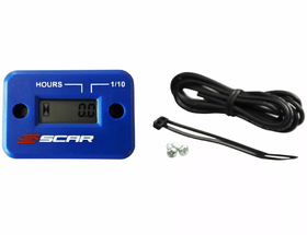 Compteur d'heure Scar Bleu