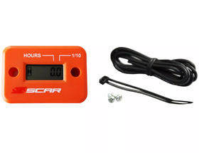 Compteur d'heure Scar Orange