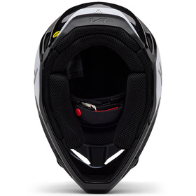 Casque cross Enfant Fox V1 Lean Noir 2025 Dessous