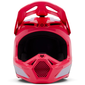 Casque cross Enfant Fox V1 Lean Rose 2025 Devant