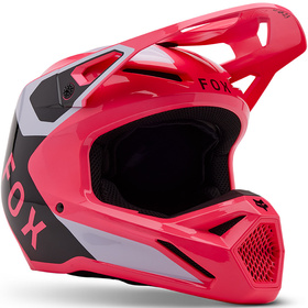 Casque cross Enfant Fox V1 Lean Rose 2025