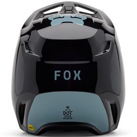 Casque cross Enfant Fox V1 Taunt Noir 2025 Derrière