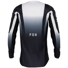 Maillot cross Enfant Fox 180 Lean Noir-Blanc 2025 Dos