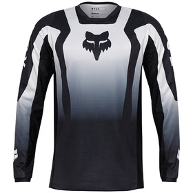 Maillot cross Enfant Fox 180 Lean Noir-Blanc 2025