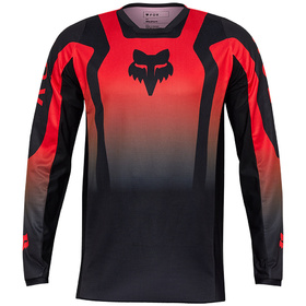 Maillot cross Enfant Fox 180 Lean Rouge Fluo 2025