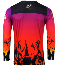 Maillot cross Enfant Pull-In Trash Neon 2025 Dos