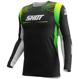 Maillot cross Enfant Shot Contact Apex Jaune Fluo 2025