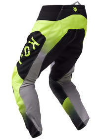 Pantalon cross Enfant Fox 180 Lean Jaune Fluo 2025 Dos