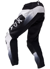 Pantalon cross Enfant Fox 180 Lean Noir-Blanc 2025 Dos