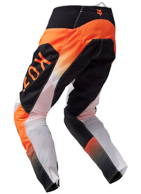 Pantalon cross Enfant Fox 180 Lean Orange Fluo 2025 Dos