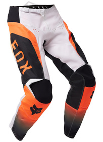 Pantalon cross Enfant Fox 180 Lean Orange Fluo 2025