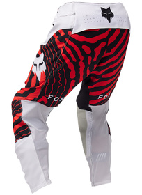 Pantalon cross Enfant Fox Flexair Impression Blanc 2025 Dos