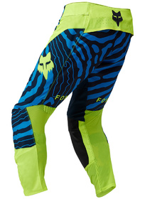 Pantalon cross Enfant Fox Flexair Impression Jaune Fluo 2025 Dos