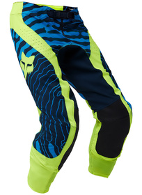 Pantalon cross Enfant Fox Flexair Impression Jaune Fluo 2025