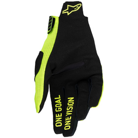 Gants cross Alpinestars Radar Pro Jaune Fluo 2025 Paume