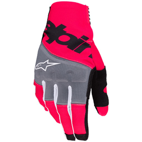 Gants cross Alpinestars Techstar Rose Fluo 2025