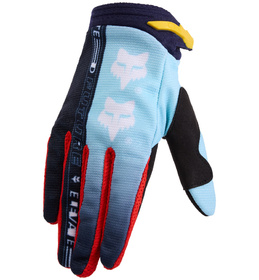 Gants cross Enfant Fox 180 Elevated Bleu 2025