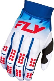 Gants cross Fly Racing Evolution DST Blanc 2025