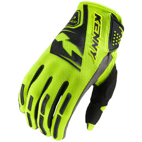 Gants cross Kenny Performance Neon Yellow 2025