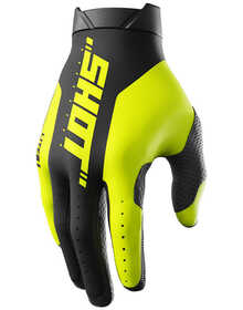 Gants cross Shot Lite Pro Jaune Fluo 2025