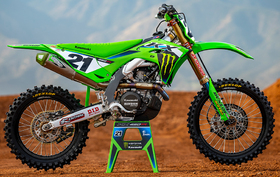 Kit déco cross - Kawasaki - Team US 2025 personnalisé