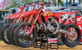 Kit déco moto cross HRC Baldy - RedBud - 250 et 450 CRF 2