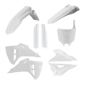 Kit plastique complet Honda 250 et 450 CRF 2025 - Blanc