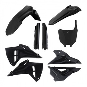 Kit plastique complet Honda 250 et 450 CRF 2025 - Noir