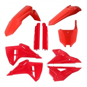 Kit plastique complet Honda 250 et 450 CRF 2025 - Rouge