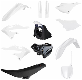 Kit plastique Restyle pour Yamaha YZ de 2002 à 2021 - Blanc