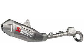 Ligne complète Akrapovic Titane - Evolution Line