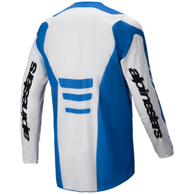 Maillot cross Alpinestars Fluid Haul Bleu 2025 Dos