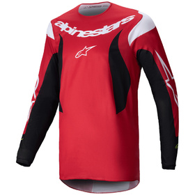 Maillot cross Alpinestars Fluid Haul Rouge 2025