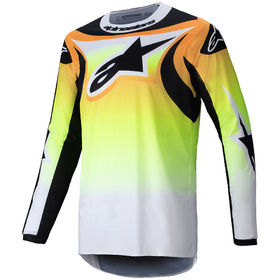 Maillot cross Alpinestars Fluid Wurx Jaune 2025