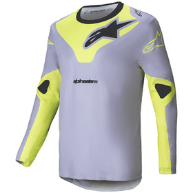 Maillot cross Alpinestars Racer Veil Gris 2025