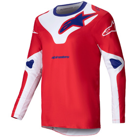 Maillot cross Alpinestars Racer Veil Rouge 2025