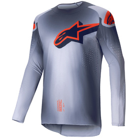 Maillot cross Alpinestars Supertech Lipan Gris 2025