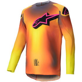 Maillot cross Alpinestars Supertech Lipan Jaune 2025