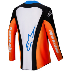 Maillot cross Alpinestars Techstar Melt Orange 2025 Dos