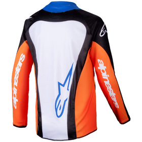 Maillot cross Enfant Alpinestars Racer Melt Orange 2025 Dos