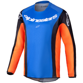 Maillot cross Enfant Alpinestars Racer Melt Orange 2025